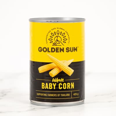 Golden Sun Whole Baby Corn 425g