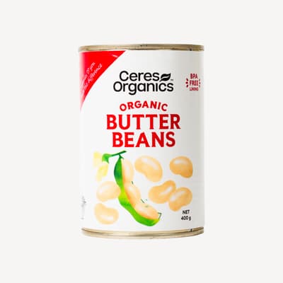 Ceres Organics Butter Beans 400g