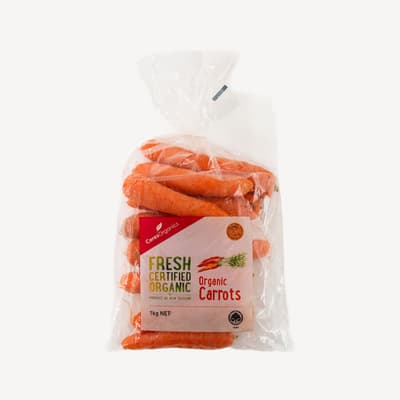Ceres Organic Carrots 1kg Pack