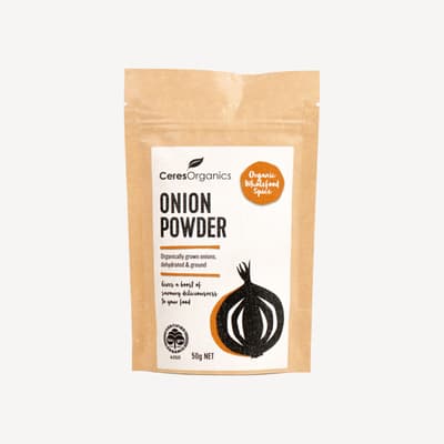 Ceres Organic Onion Powder 50g
