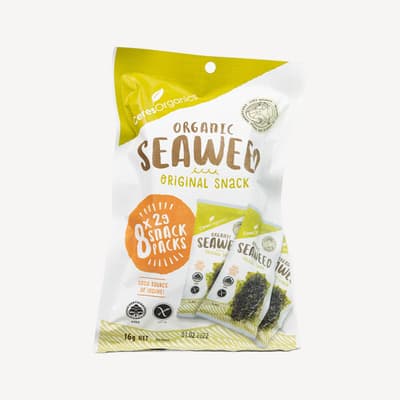 Ceres Organic Original Seaweed Snack Multi Pack 16g