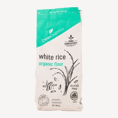 Ceres Organics White Rice Flour 800g