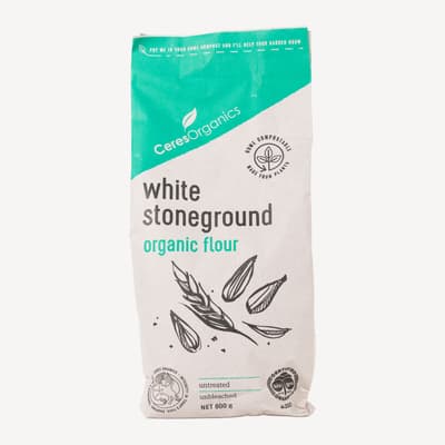 Ceres Organics White Stoneground Flour 800g