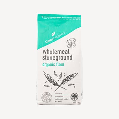 Ceres Organic Wholemeal Flour Stoneground 800g