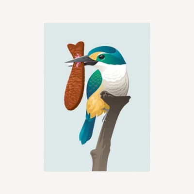 Oxted Lucky Catch g Jones Large Card