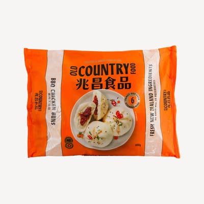 Old Country Food BBQ Chicken Steamed Buns 600g