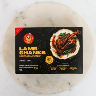 Rocket Lamb Shanks w Mint Sauce 1kg
