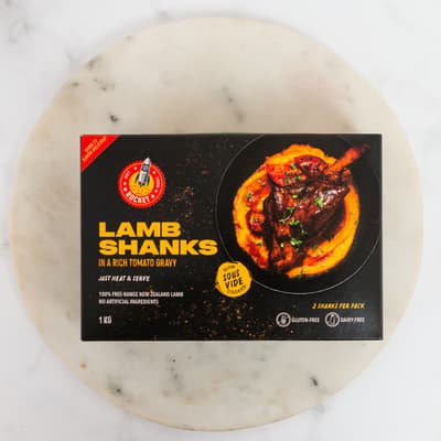 Rocket Sous Vide Lamb Shanks In Rich Tomato Gravy 1kg