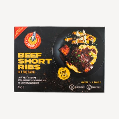 Rocket Sous Vide Beef Short Ribs In Bbq Sauce 550g