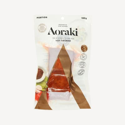 Aoraki Smokehouse Bbq And Horopito Hot Smoked Salmon 180g
