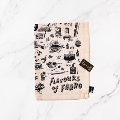 Flavours Of Farro Tea Towel