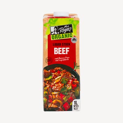 Mrs Rogers Liquid Beef Stock 1l