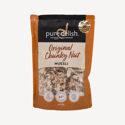 Pure Delish Original Chunky Muesli 500g