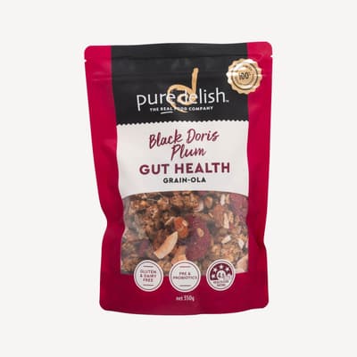 Pure Delish Black Doris Plum Grainola 350g