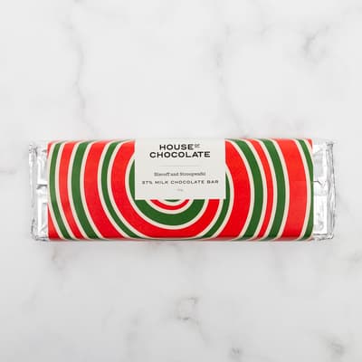 House of Chocolate Biscoff Stroopwafel Milk Choc Bar 320g