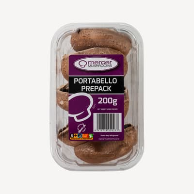 Portobello Mushrooms 200g