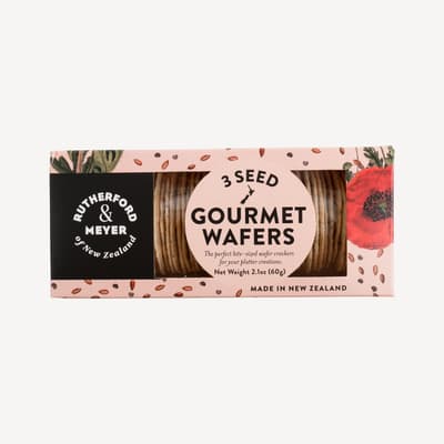 Rutherford And Meyer Gourmet Crackers 3 Seed 60g