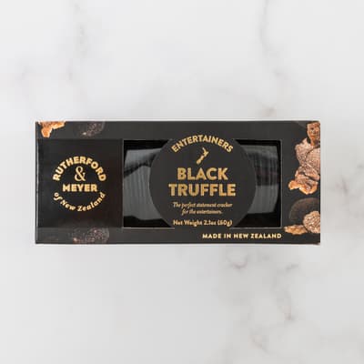 Rutherford And Meyer Black Truffle Crackers 60g