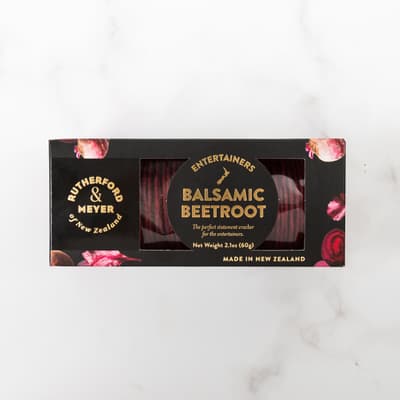 Rutherford And Meyer Balsamic Beetroot Crackers 60g