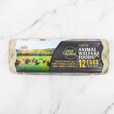 Animal Welfare Free Range Eggs 12 Pack