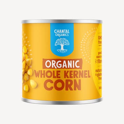 Chantal Organics Corn Kernels 340g