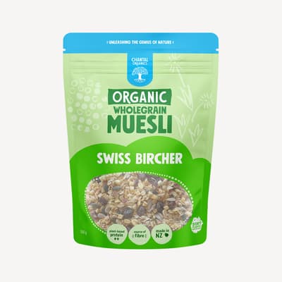 Chantal Organic Swiss Bircher Muesli 350g