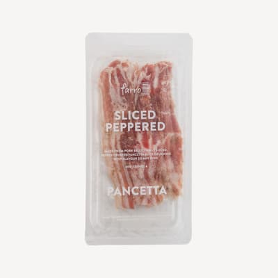 Farro Flat Peppered Pancetta 80g
