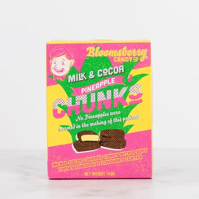 Bloomsberry Pineapple Chunks 140g