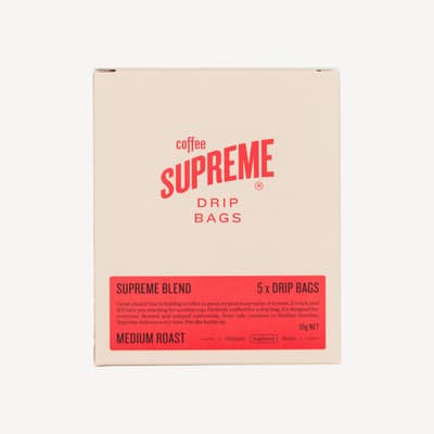 Coffee Supreme Supreme Blend Drip Bags 51g