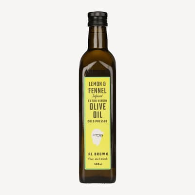 Al Brown Lemon And Fennel Infused Ev Olive Oil 500ml