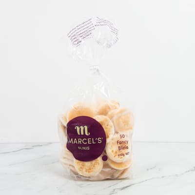Marcels Fancy Blinis 50pk 410g