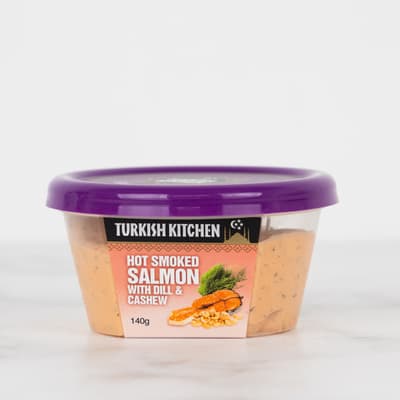 Turkish Kitchen Hot Smoked Salmon With Dill & Cashew 140g