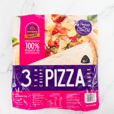 Turkish Bread Thin Pizza Base 3 Pack