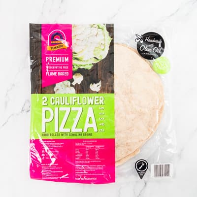 Turkish Bread Cauli Pizza Base 2 Pack