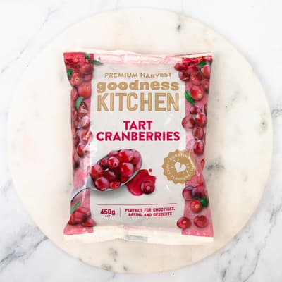 Goodness Kitchen Premium Harvest Tart Cranberries 450g