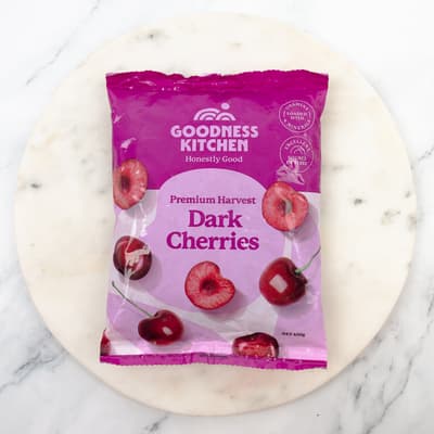 Goodness Kitchen Premium Harvest Dark Cherries 450g