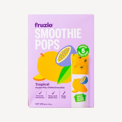 Fruzio Smoothie Pops Tropical Mix 5pk