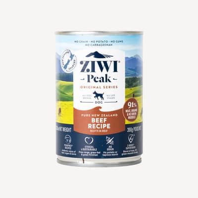 Ziwi Peak Canned Beef Dog Food 390g