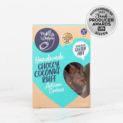 Molly Woppy Plant Based & Gluten Free Choccy Coconut Ruff 175g