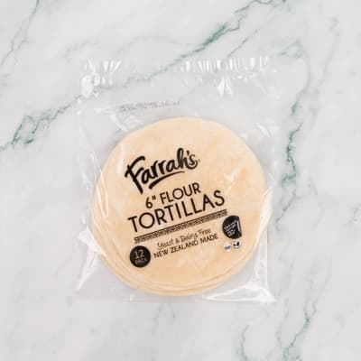Farrahs 6 Inch Tortillas 12 Pack