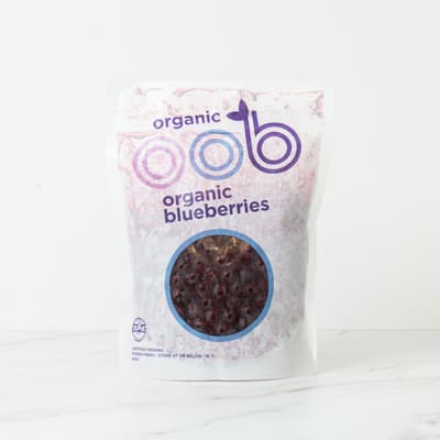 Oob Organic Blueberries 450g