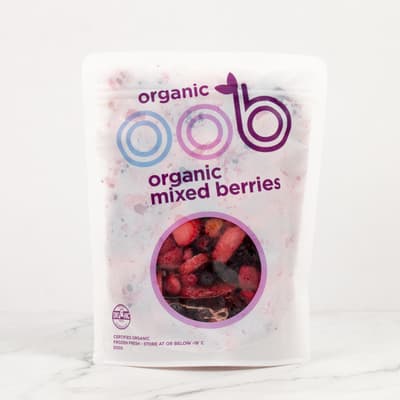 Oob Organic Mixed Berries 450g