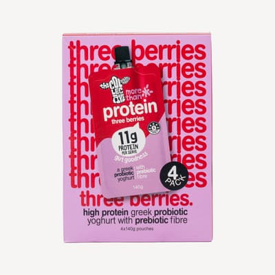 The Collective More Than Protein Three Berries 4pk