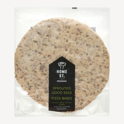 Home St Sprouted Good Seed Pizza Bases 2 Pack