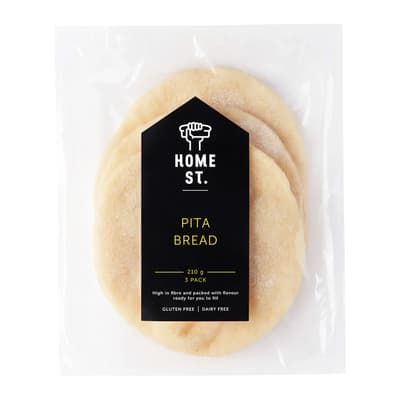 Home St Gluten Free Pita Bread 3 Pack