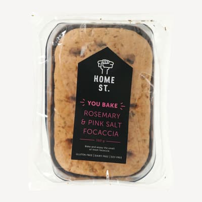 Home St You Bake Rosemary Focaccia 360g