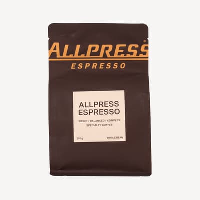 Allpress Espresso Espresso Blend Coffee Whole Beans 250g