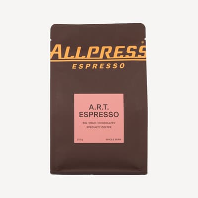 Allpress Espresso a.r.t Espresso Roast Blend Coffee Whole Beans 250g