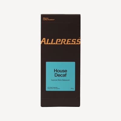 Allpress Haus Decaf Capsules 10 Pack