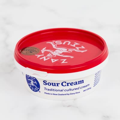 Zany Zeus Sour Cream 250g